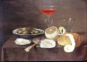 Still Life with Oysters