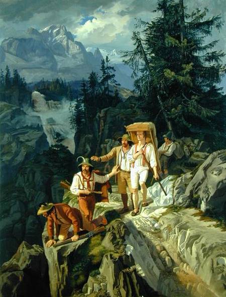 Tirolese Smugglers from Jacob Gensler