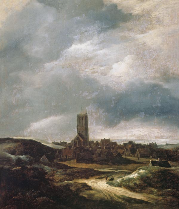 View of Egmond-An-Zee from Jacob Isaacksz van Ruisdael