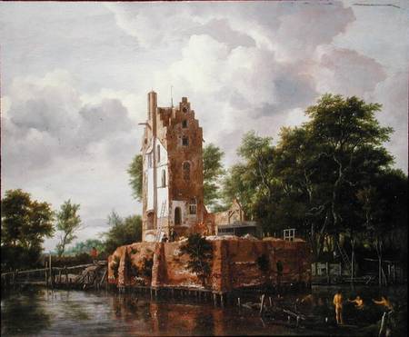 View of Kostverloren Castle on the Amstel from Jacob Isaacksz van Ruisdael