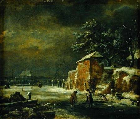 Winter Landscape from Jacob Isaacksz van Ruisdael