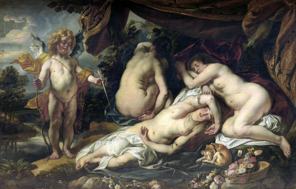 Amor and Psyche from Jacob Jordaens