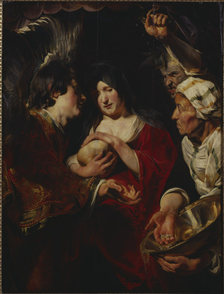 J.Jordaens, Versuchung Maria Magdalena from Jacob Jordaens