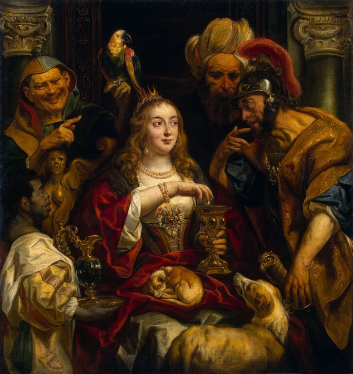 Cleopatra's feast from Jacob Jordaens