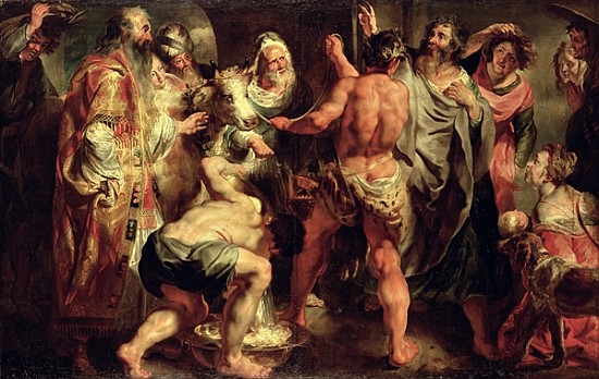 The Apostles, St. Paul and St. Barnabas at Lystra from Jacob Jordaens