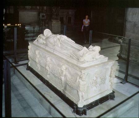 Tomb of Ilaria del Carretto (d.1405) from Jacopo della Quercia
