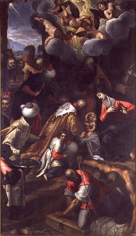 The Adoration of the Magi from Jacopo Palma il Giovane