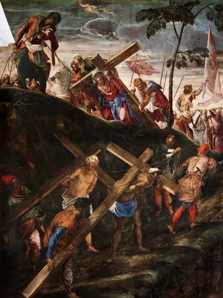Tintoretto, Christ Carrying Cross from Jacopo Robusti Tintoretto
