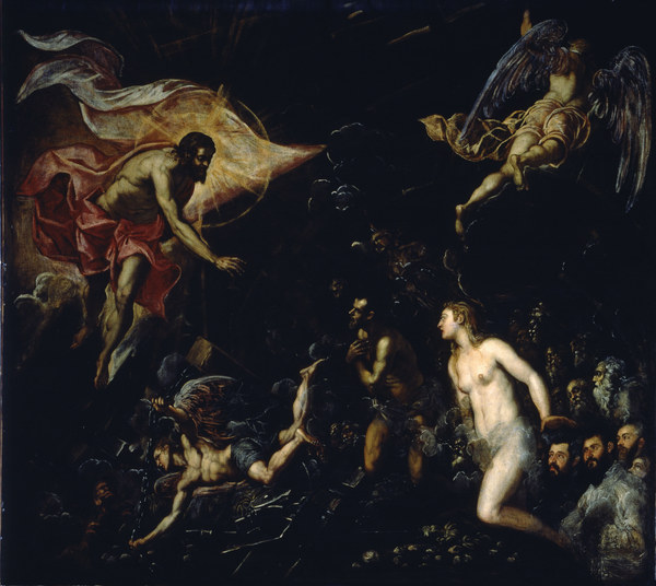 Christ in Limbo / Tintoretto / 1568 from Jacopo Robusti Tintoretto