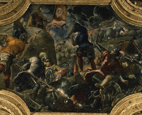 Defence of Brescia 1438 / Tintoretto from Jacopo Robusti Tintoretto