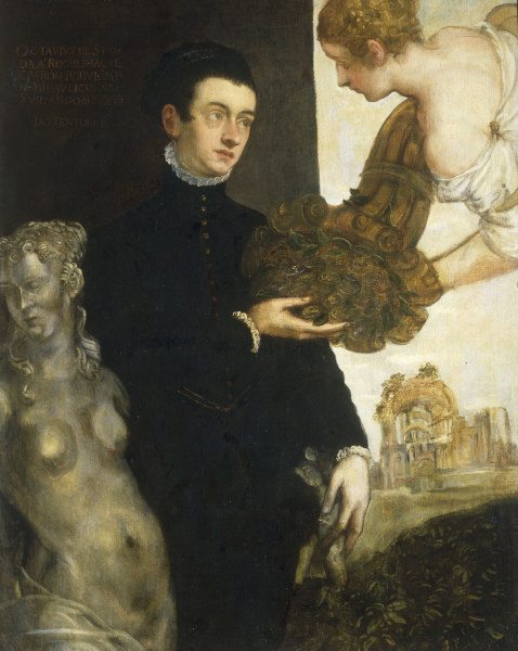 Ottavio Strada, painting, Tintoretto from Jacopo Robusti Tintoretto