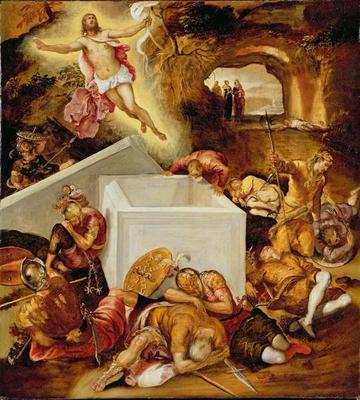 The Resurrection of Christ (oil on canvas) from Jacopo Robusti Tintoretto