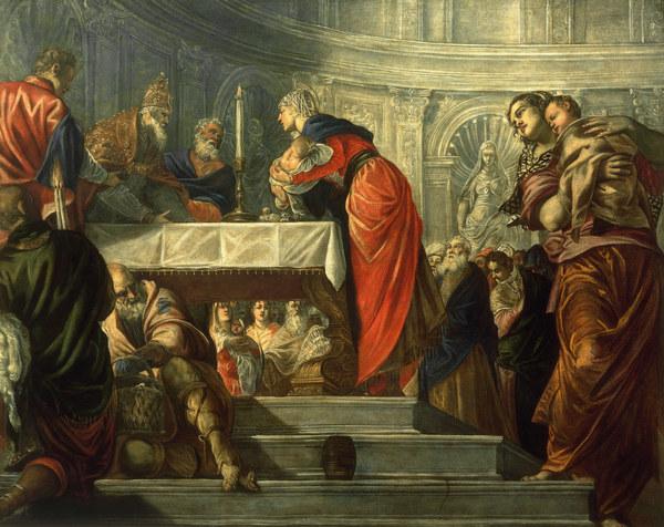 Tintoretto / Presentation in the Temple from Jacopo Robusti Tintoretto