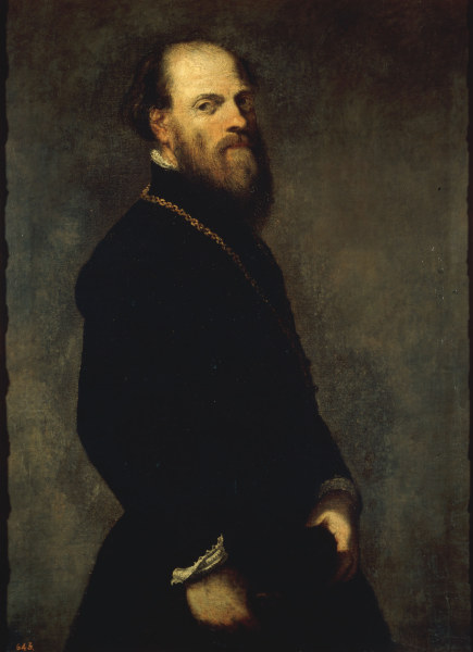 Tintoretto, Nobleman with Gold Chain from Jacopo Robusti Tintoretto