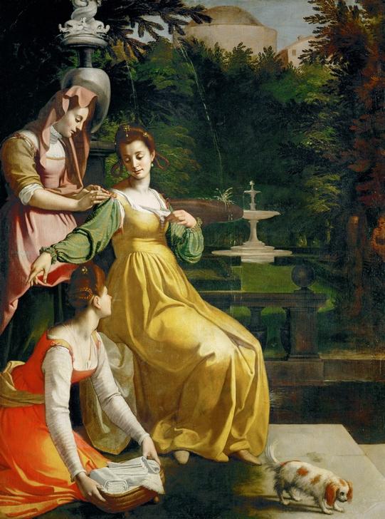 Susanna in the bath from Jacopo Chimenti Empoli