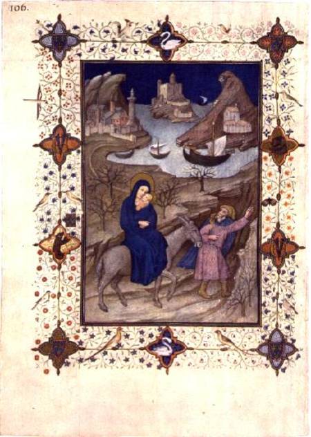 Hours of Notre Dame: Sexte, Adoration of the Magi, French from Jacquemart  de Hesdin