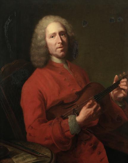 Portrait of the composer Jean-Philippe Rameau (1683-1764)