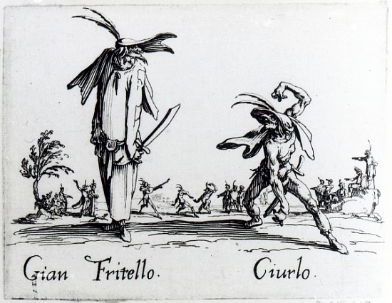 I Balli de Spessanei, or Le Grande Chasse, c.1622 from Jacques Callot
