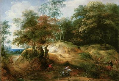 Forest Landscape with Ambush