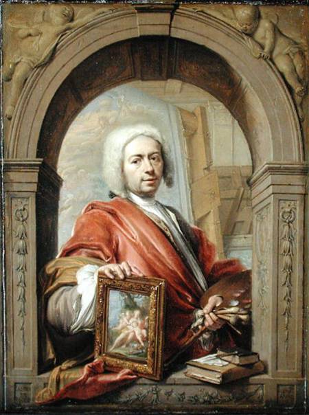 Self Portrait from Jacques Ignatius de Roore