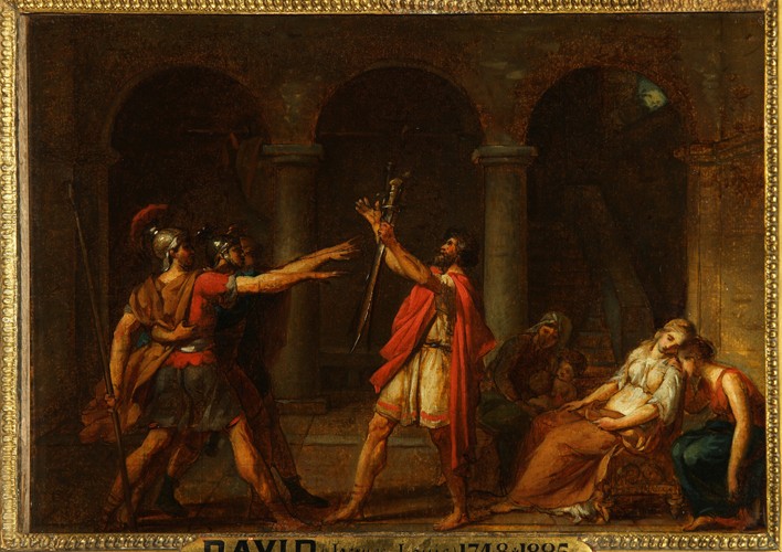 The Oath of the Horatii (Study) from Jacques Louis David