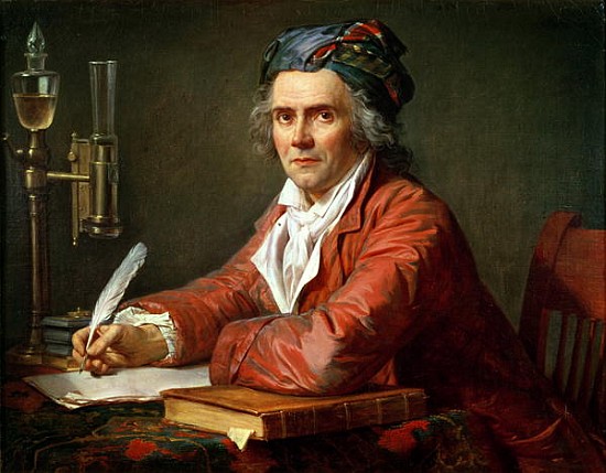 Portrait of Alphonse Leroy from Jacques Louis David