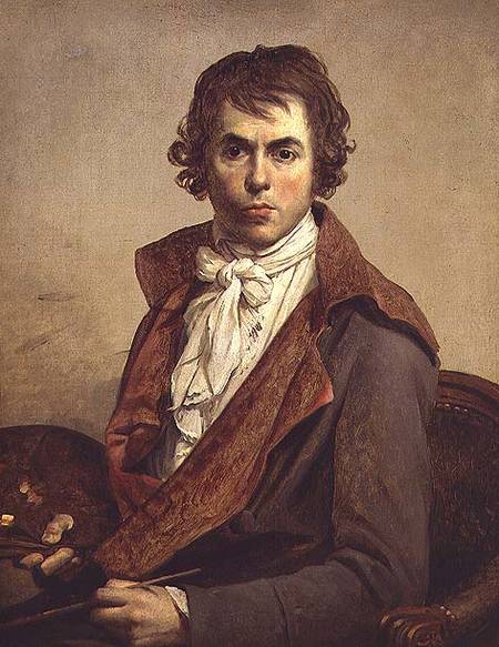 Self Portrait from Jacques Louis David