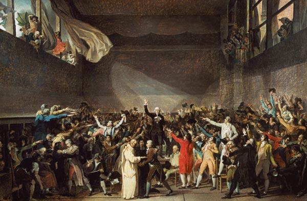 The Tennis Court Oath, 20th June 1789