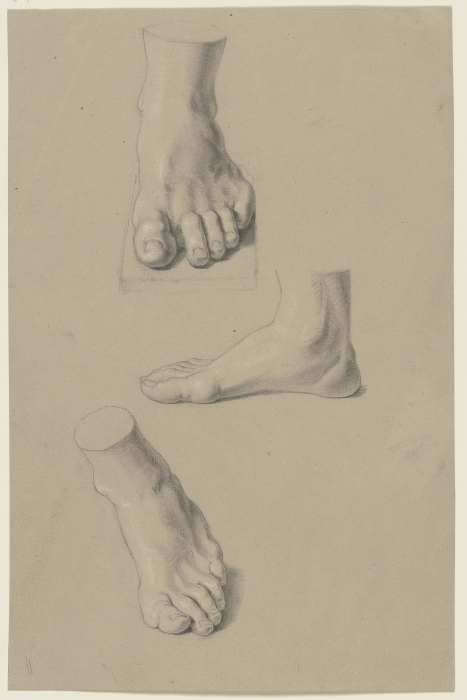Study sheet: feet from Jakob Becker