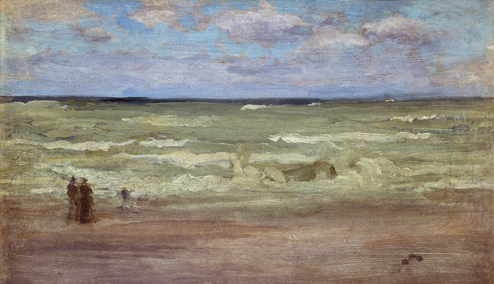 The Shore, Pourville from James Abbott McNeill Whistler