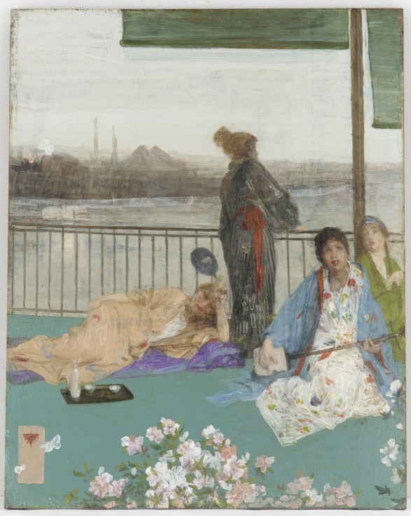 Variations in Flesh Colour and Green: The Balcony from James Abbott McNeill Whistler