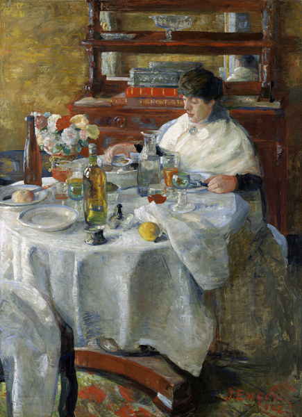 The oyster eater from James Ensor