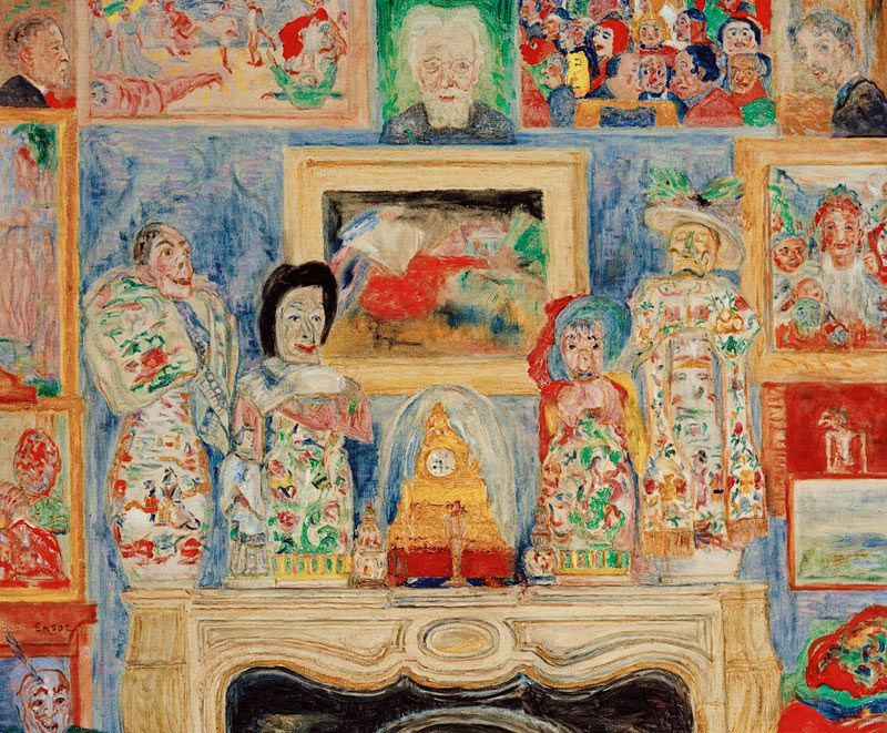 Interior with Three Portraits, 1938 from James Ensor