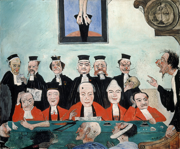 Les bons juges (Good Judges) from James Ensor