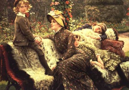 The Garden Bench from James Jacques Tissot
