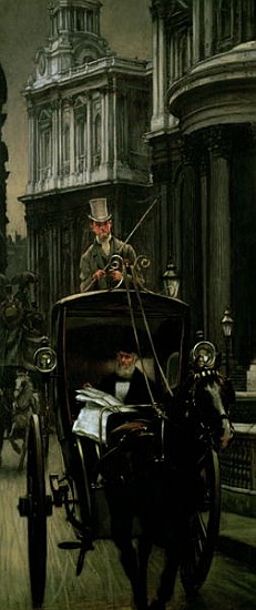 Going to Business (Going to the City), c.1879 from James Jacques Tissot