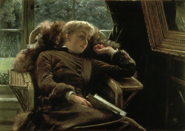 Tissot / Reverie / Painting from James Jacques Tissot