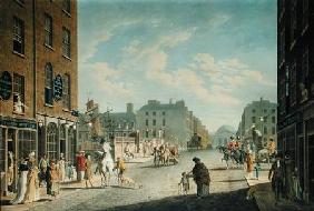 Capel Street with the Royal Exchange, Dublin
