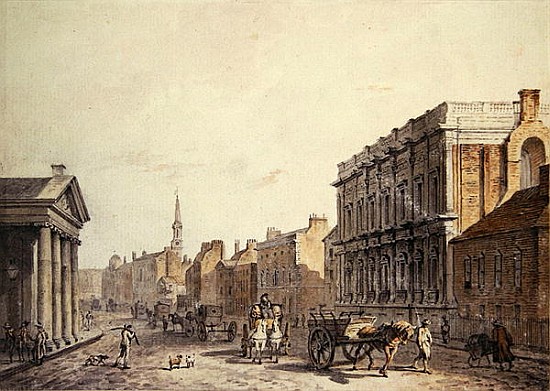 View of Whitehall, looking towards Charing Cross from James Miller
