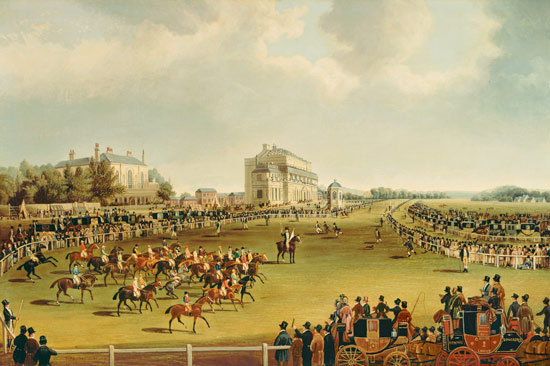 The Start of the St. Leger from James Pollard