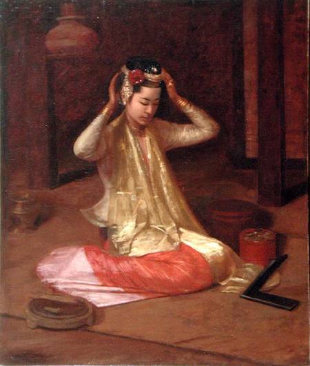 A Burmese Dancer from James Raeburn Middleton