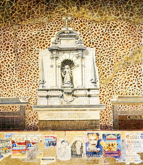 Angel Niche of the Convent of Jesus-Maria, 2001 (oil on canvas)  from  James  Reeve