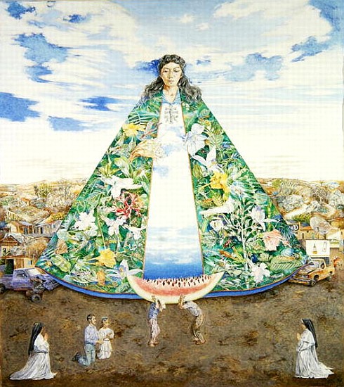 The Virgin of the Huasteca, 1988 (oil on canvas)  from  James  Reeve