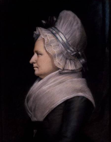 Mrs Martha Washington (1731-1802) from James Sharples
