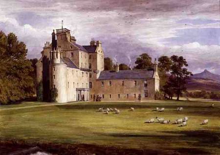 Monymusk House from James William Giles