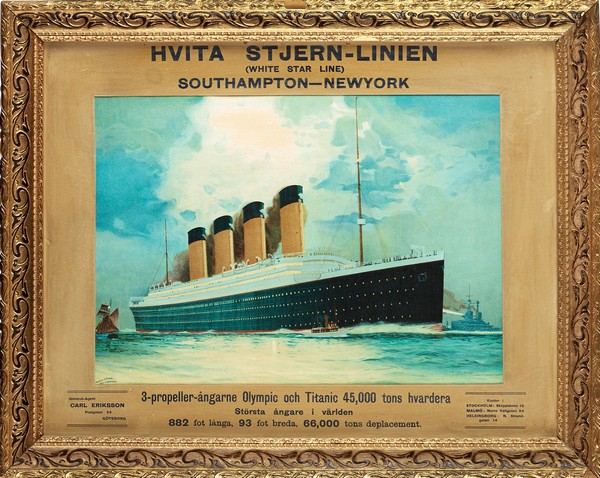 Titanic & Olympic from James Scrimgeour Mann