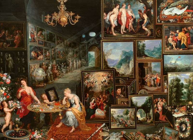 Sight and Smell from Jan Brueghel d. Ä.
