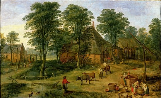 The Farmyard from Jan Brueghel d. J.