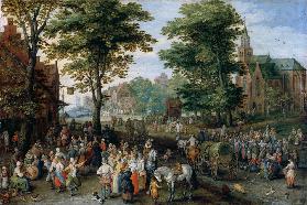 Jan Bruegel d.Ä. / Die Dorfkirmes