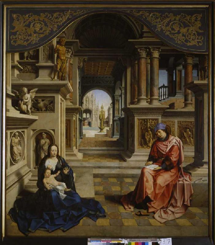 St. Lukas paints the Madonna. from Jan Gossaert